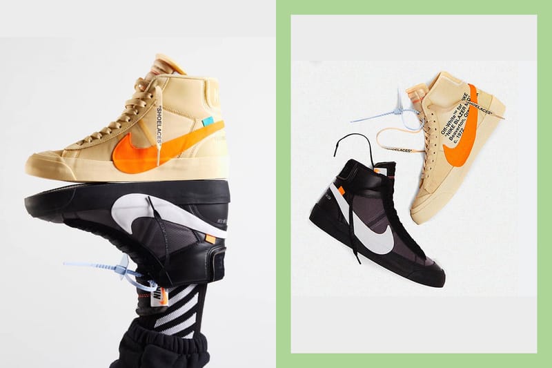 nike blazer off white beige