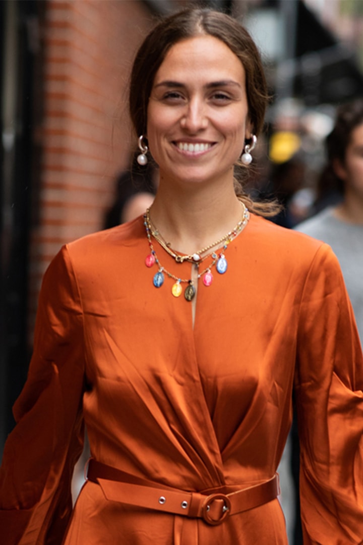 Necklace Trend Fashion Week Street Style 2019