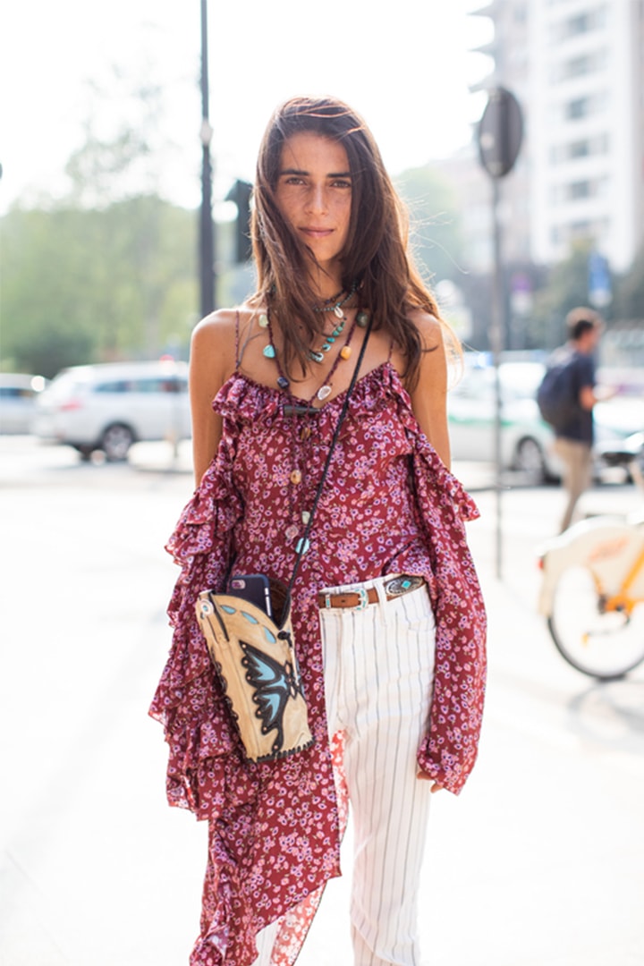 Necklace Trend Fashion Week Street Style 2019