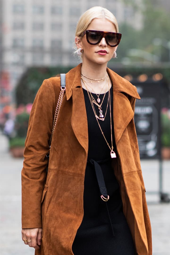 Necklace Trend Fashion Week Street Style 2019