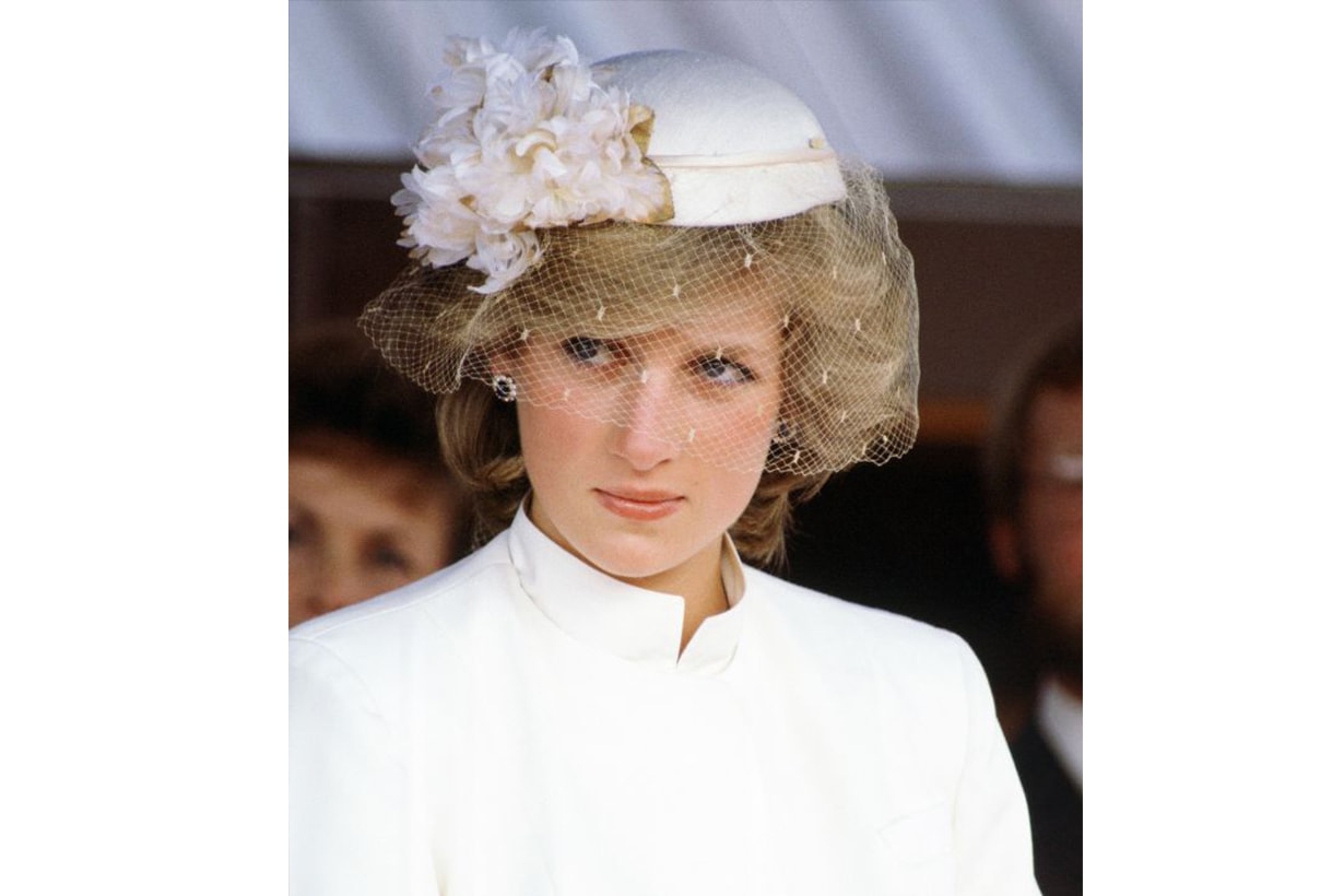 Princess Diana Veiled Hat