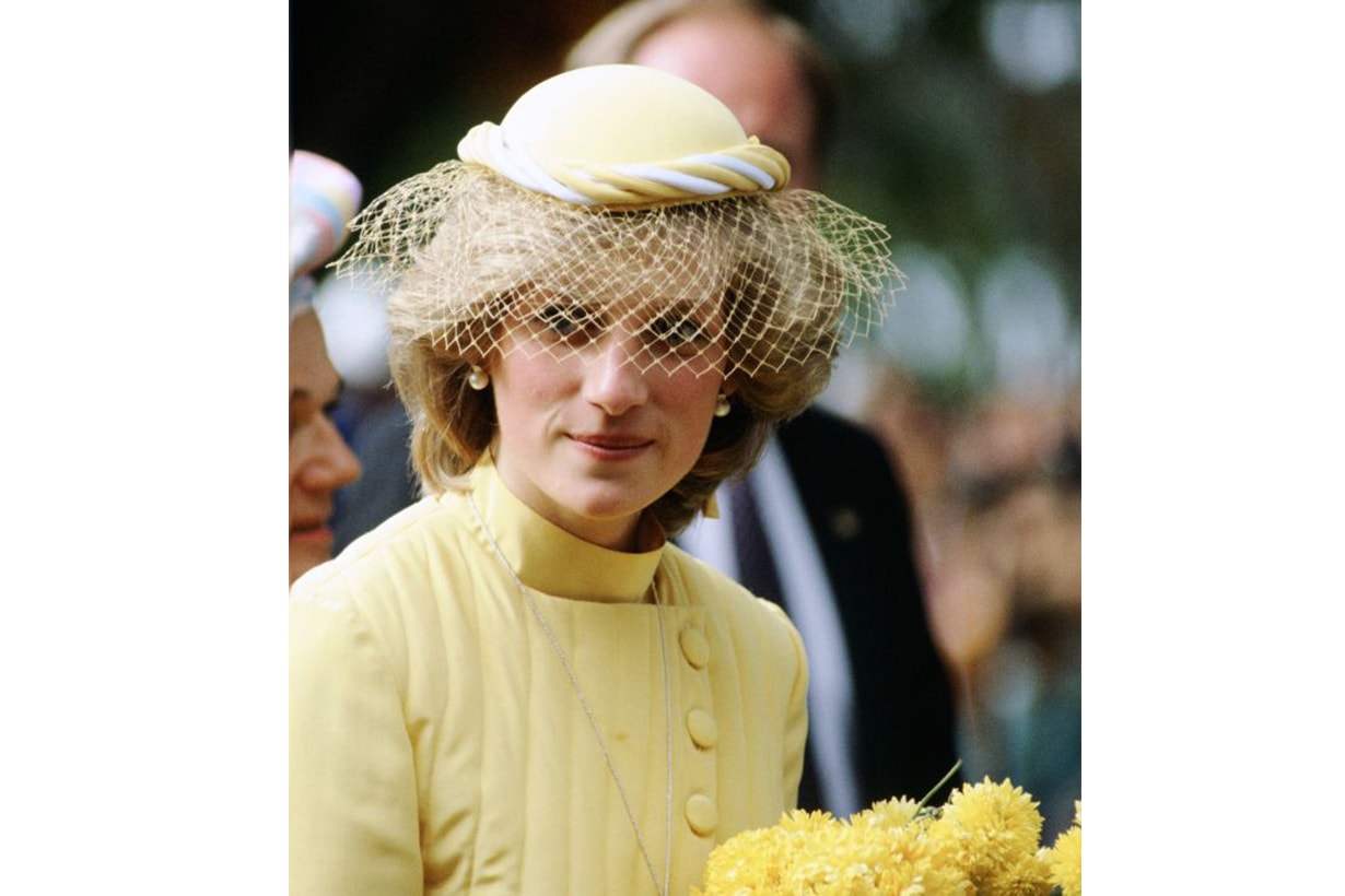 Princess Diana Veiled Hat