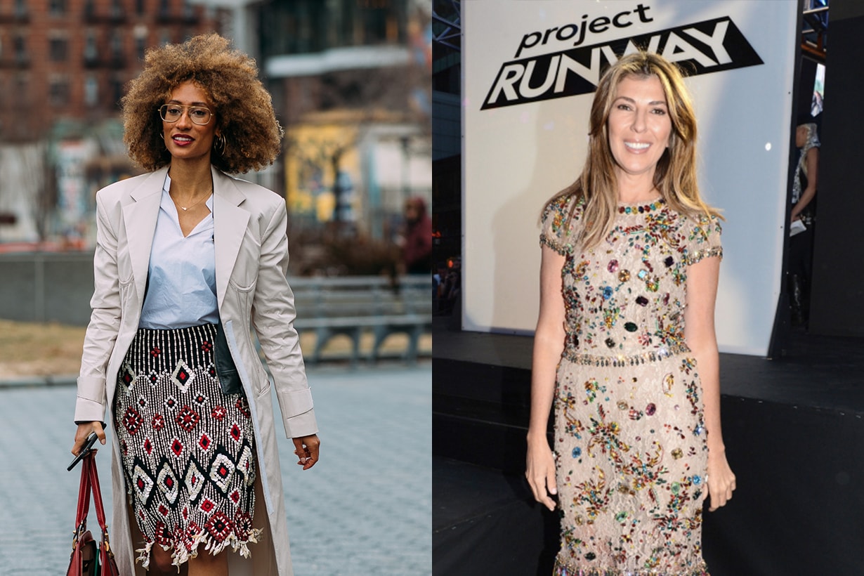Elaine Welteroth and Nina Garcia for Project Runway