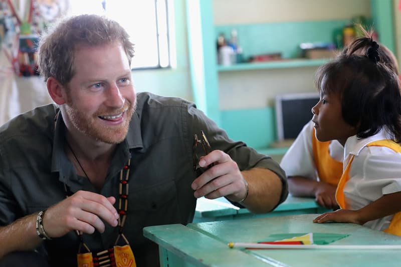 Prince Harry Guyana Birthday Thank You Card