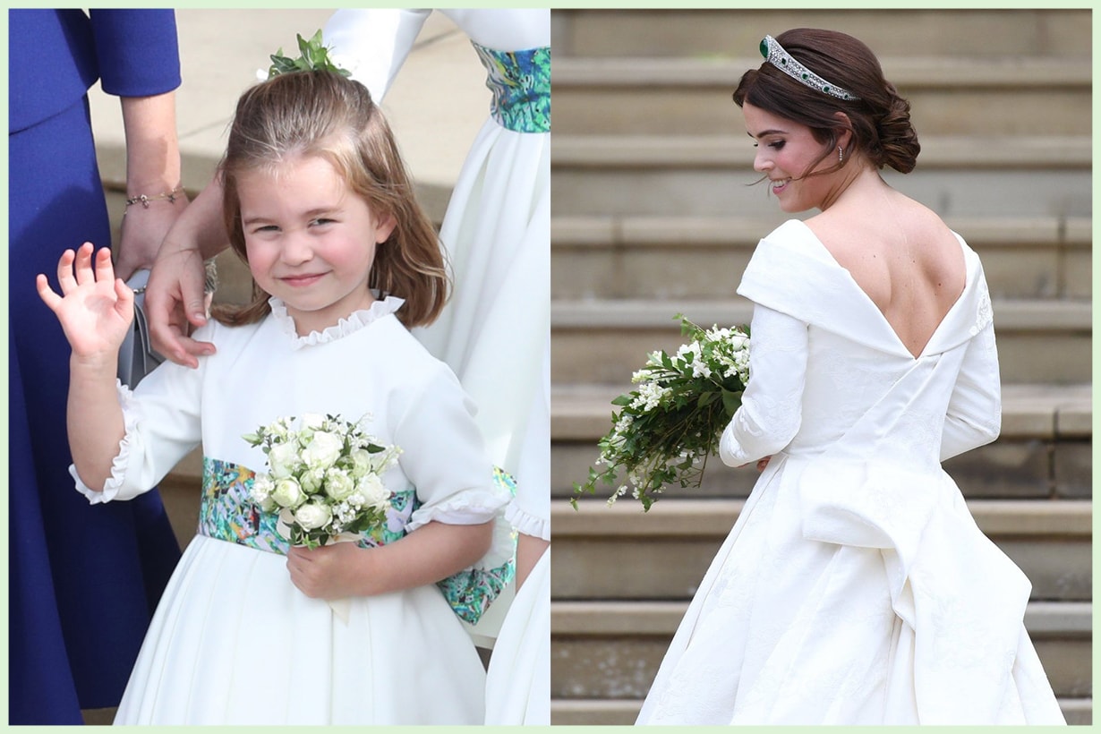 Princess Charlotte-Princess Eugenie Wedding