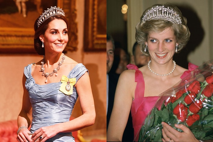 凱特王妃以百年古董珠寶亮相國宴，其中一件世紀之作更是戴妃的最愛！