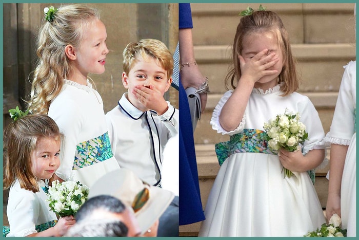 果然是皇室的「鬼靈精」小孩!喬治王子的表姐竟這樣作弄 Princess Eugenie?