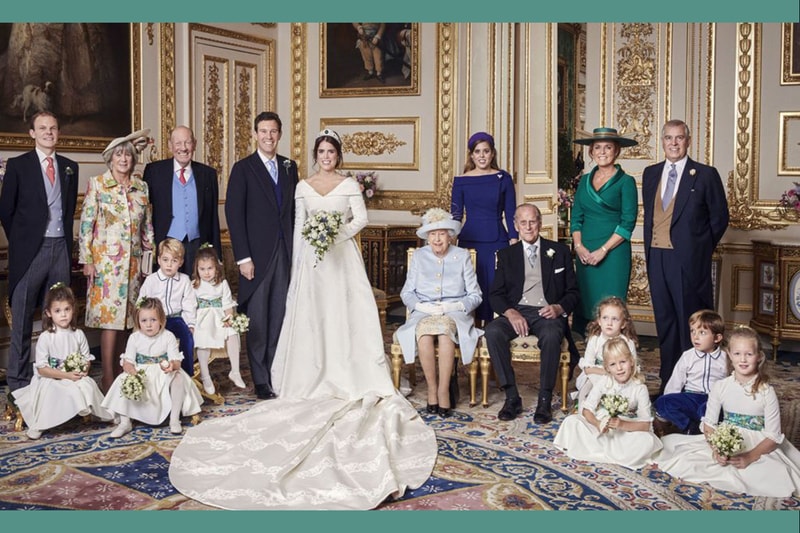 Princess Eugenie wedding official royal wedding portrait