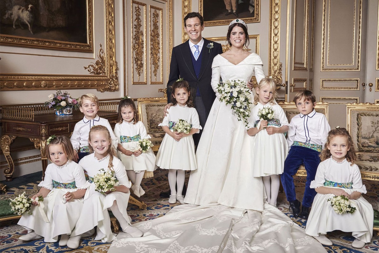 Princess Eugenie wedding official royal wedding portrait