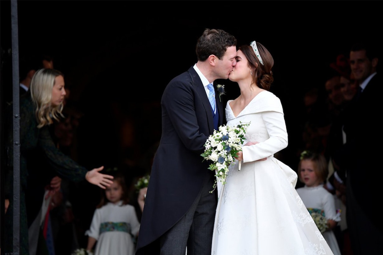 Princess Eugenie's Wedding Kiss