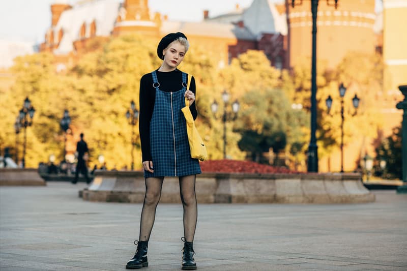 russia fashion week streetsnap 2018 fall winter