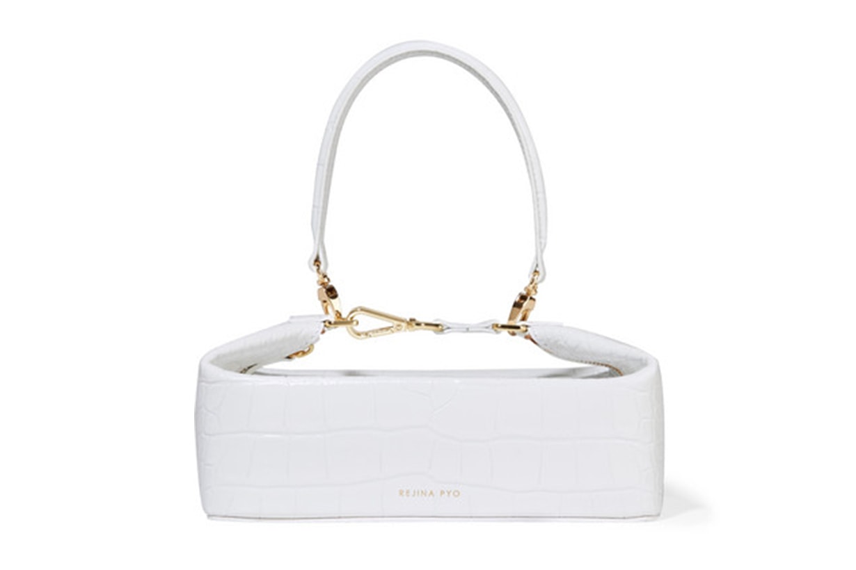 Rejina Pyo Olivia Croc-Effect Leather Tote