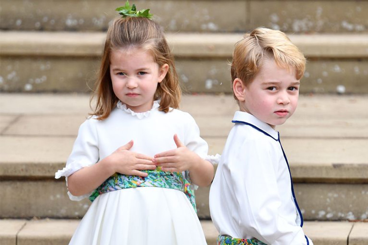 Princess Charlotte Blew a Kiss to Her Royal Fans as She Arrived at Princess Eugenie's Wedding