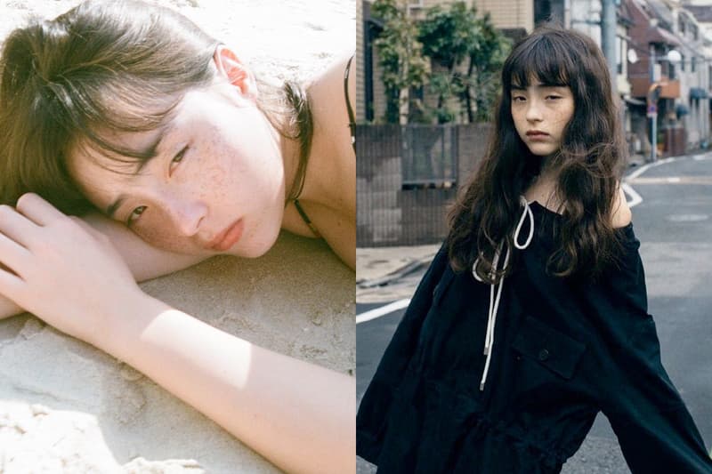 Serena Motola japanese model actress it girl unusual beauty
