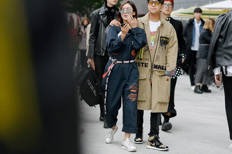 seoul fashion week street snap 2018 fw