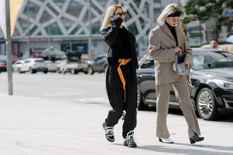 seoul fashion week street snap 2018 fw