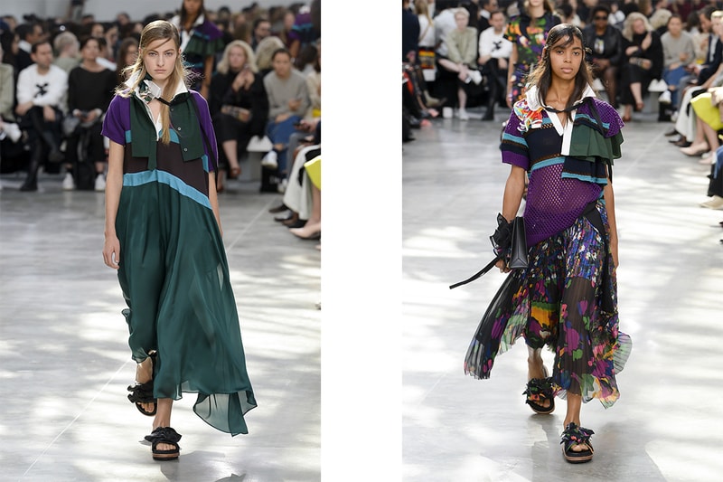 PFW Sacai SS2019 Runway Show