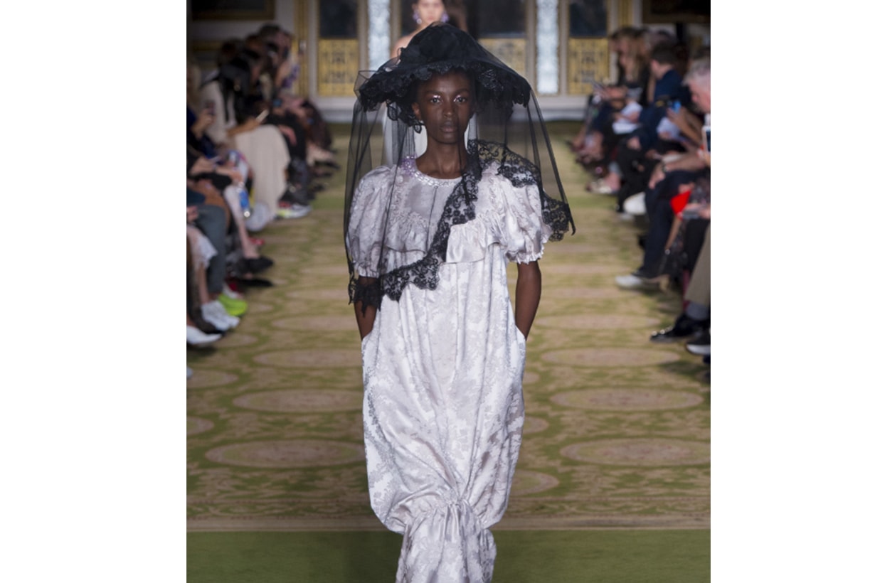 Simone Rocha Princess Diana Veiled Hat