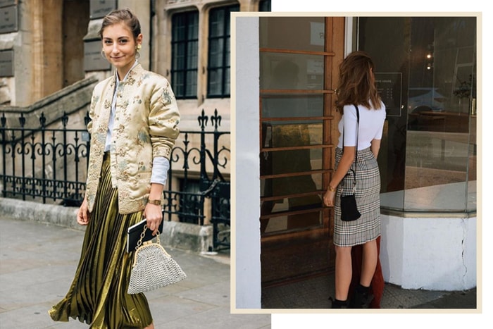 正苦惱怎樣配襯新買的半截裙?街拍女生竟不約而同都認定這款鞋!