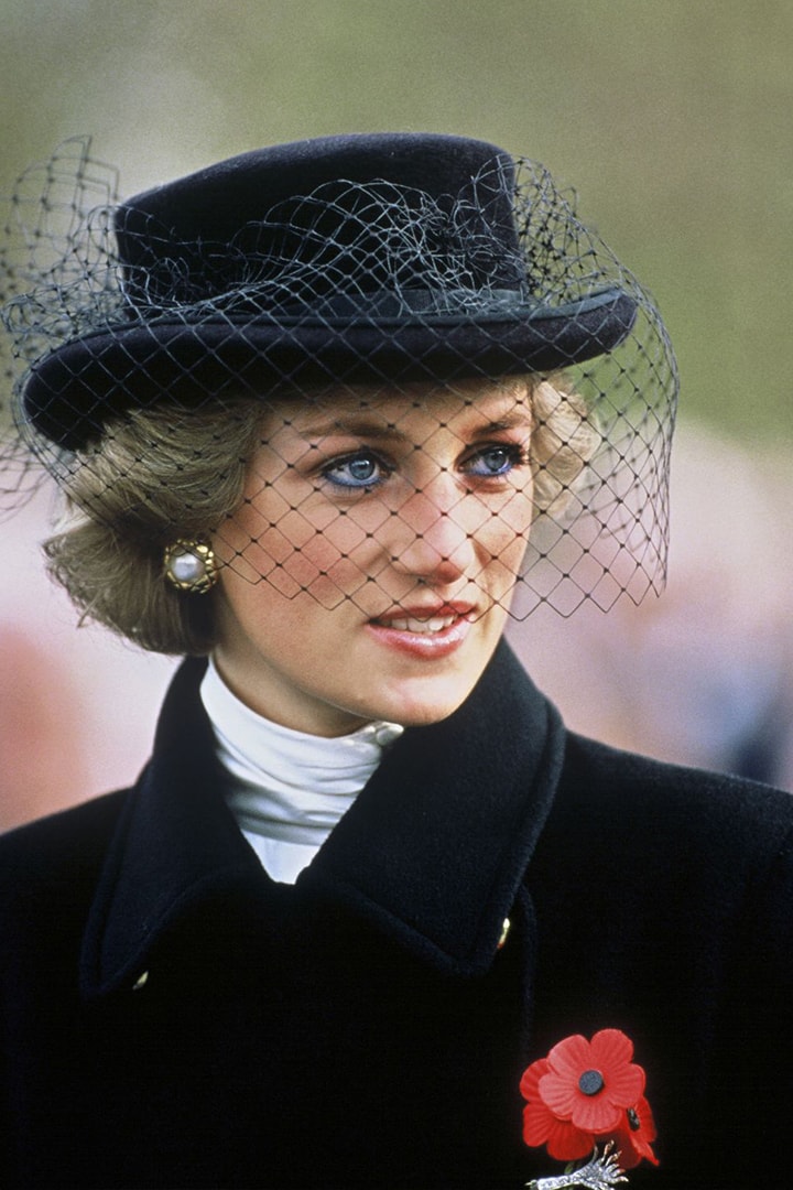 Princess Diana in Turtlenecks