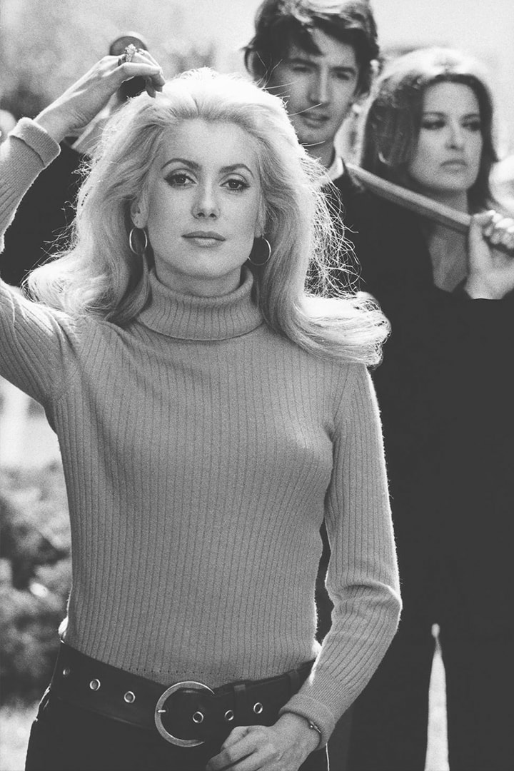 Catherine Deneuve in Turtlenecks