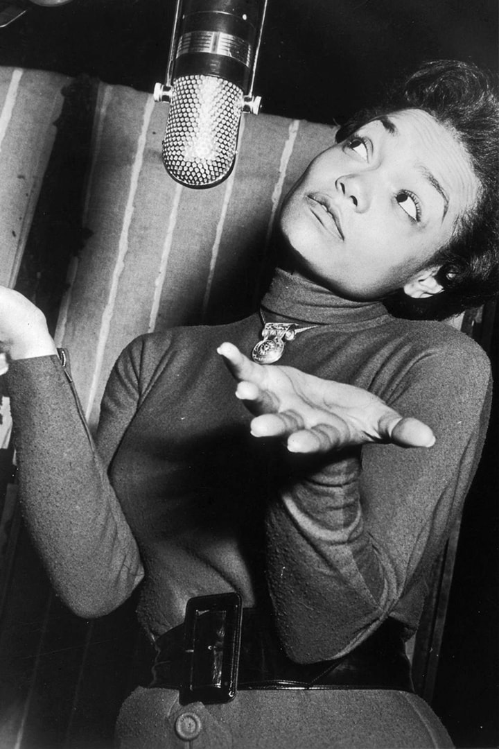 Eartha Kitt in Turtlenecks