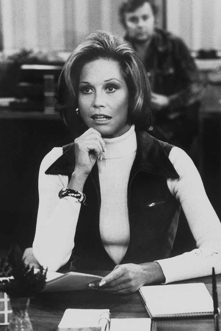Mary Tyler Moore in Turtlenecks