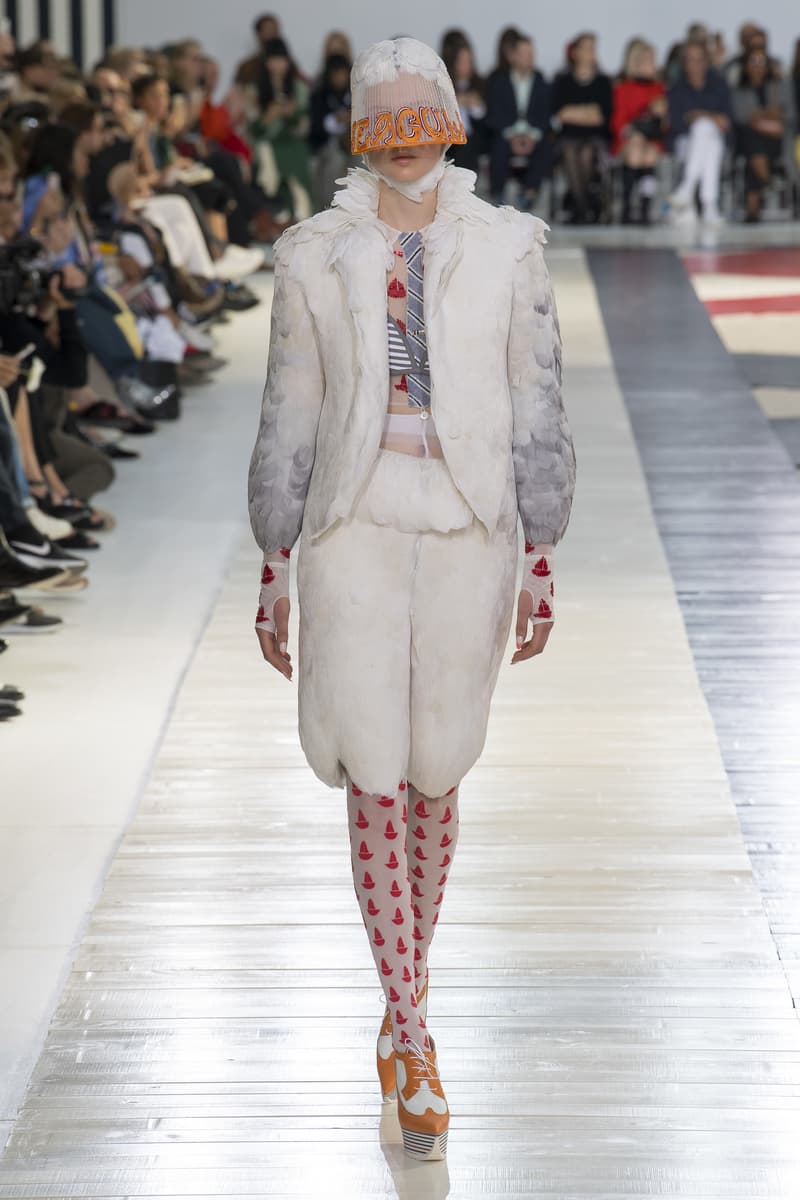 thom browne 2019 ss pfw paris fahsion week summer beach