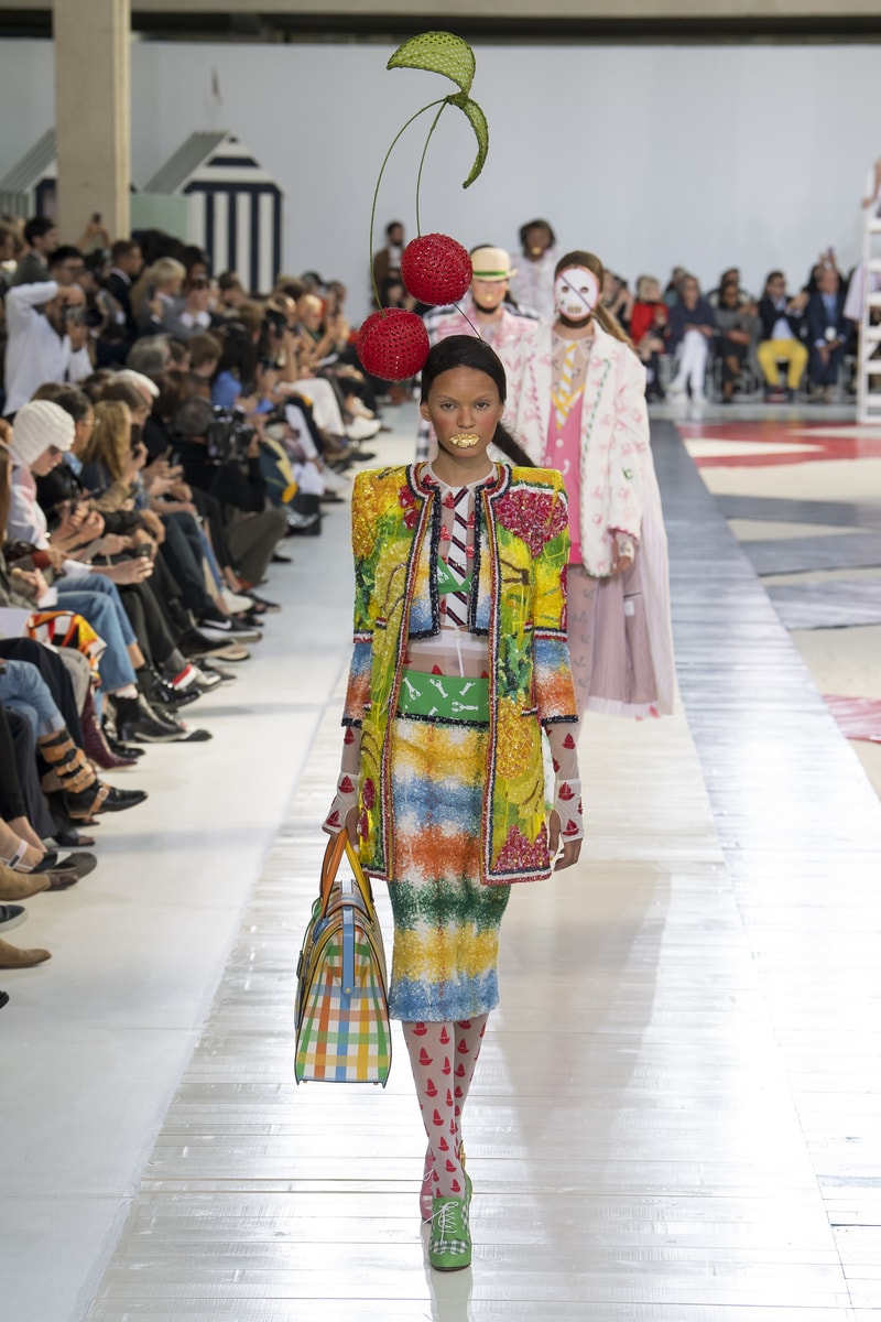 thom browne 2019 ss pfw paris fahsion week summer beach