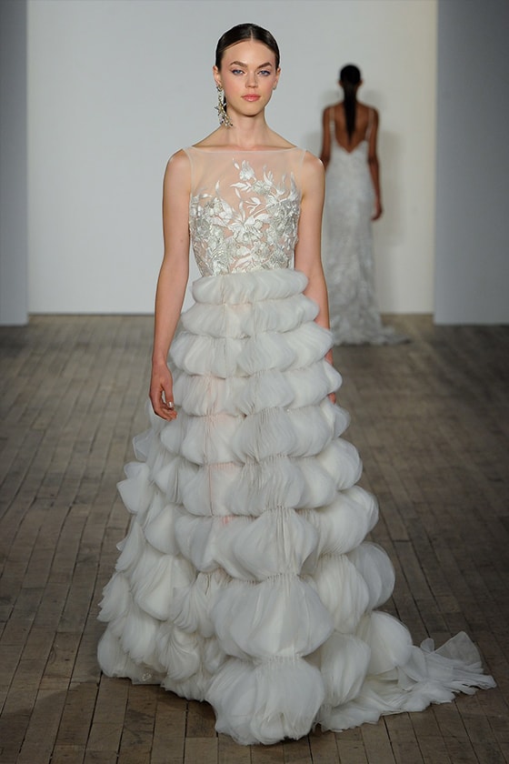The Best Wedding Dresses From Bridal Fashion Week 2019 Lazaro for JLM Couture