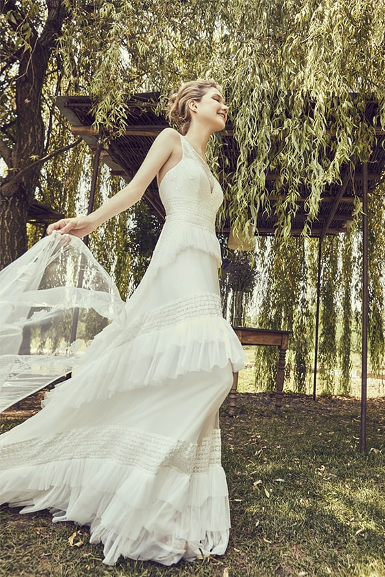 The Best Wedding Dresses From Bridal Fashion Week 2019 Elisabetta Polignano