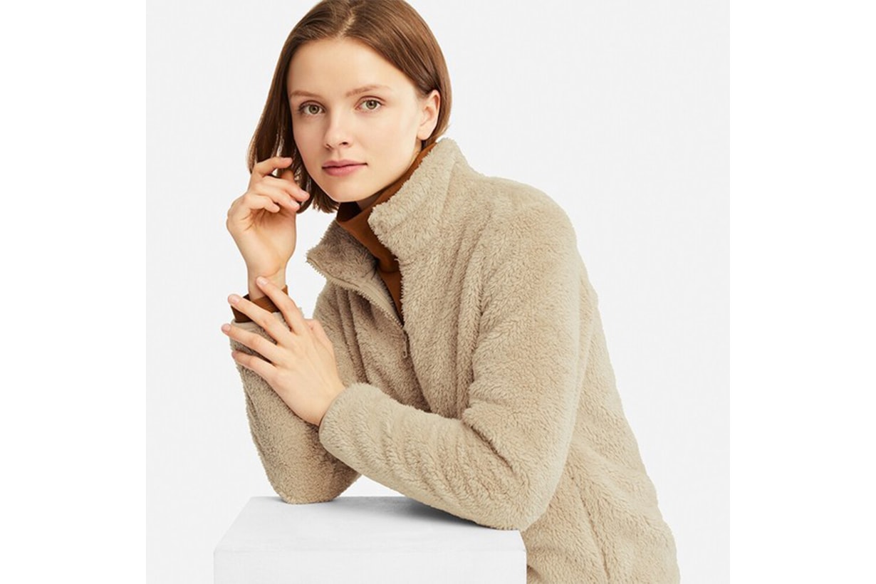 Uniqlo Fluffy Yarn Fleece Full-Zip Jacket