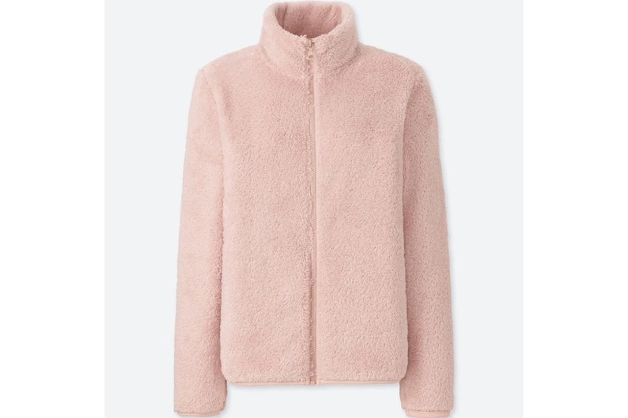 Uniqlo Fluffy Yarn Fleece Full Zip Jacket