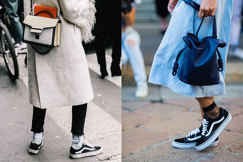 van sneakers street style