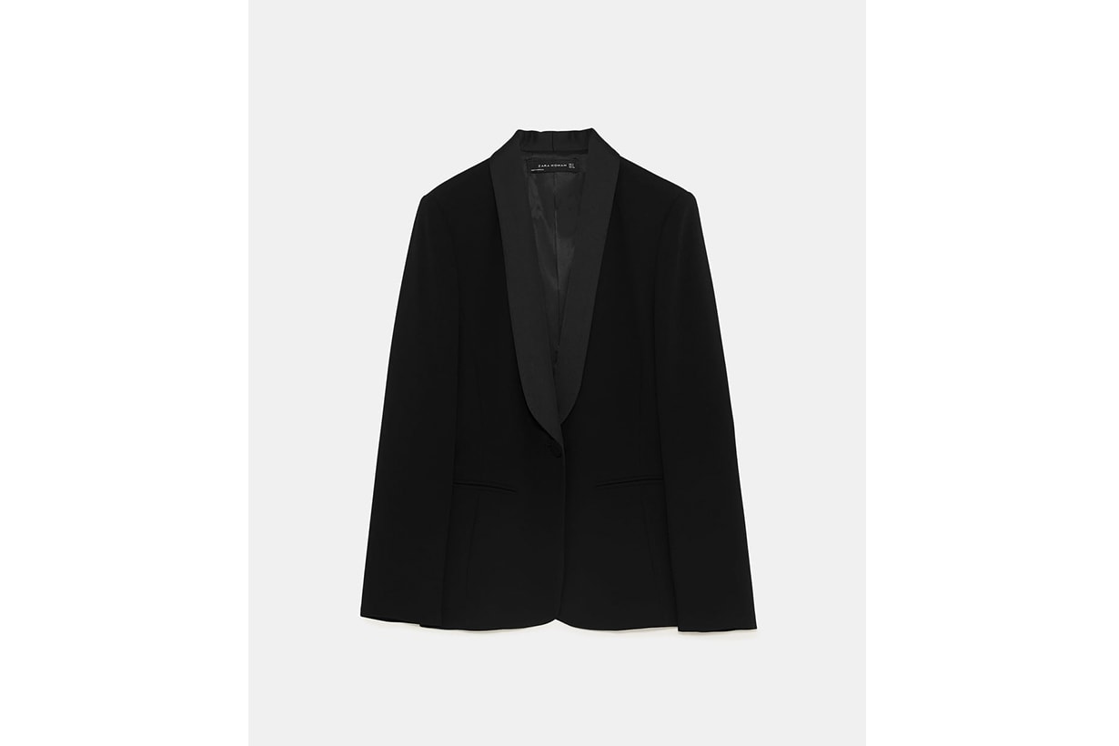 Zara Tuxedo Jacket 