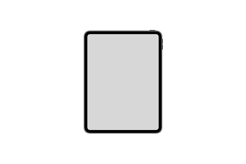 apple icon found in ios shows new ipad pro with no home button