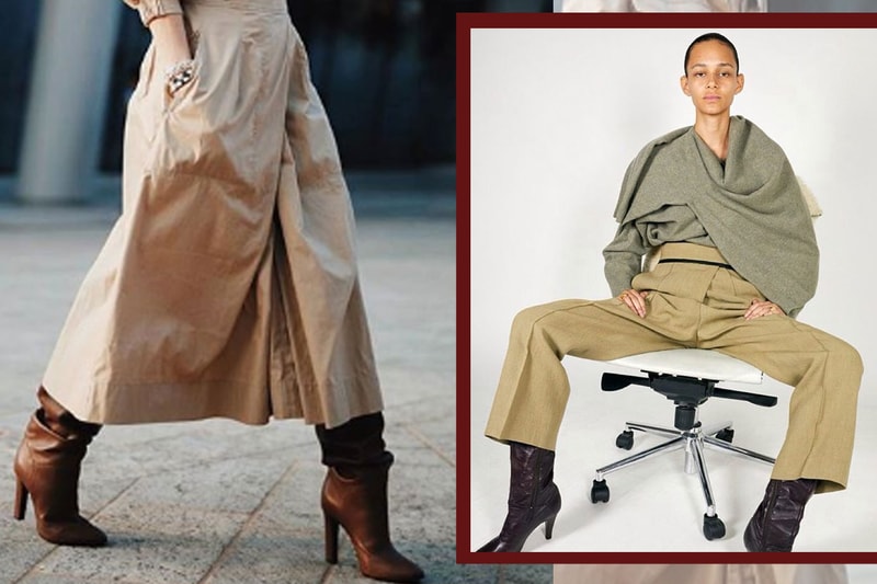Fall outfits brown boots trend 2018