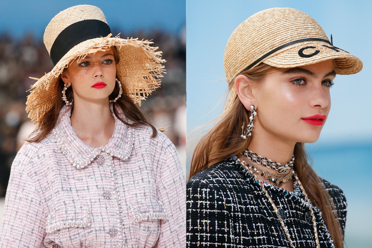 Paris Fashion Week PFW Spring Summer 2019 Chanel Rich Beach Wave Hairstyles  Sam McKnight backstage