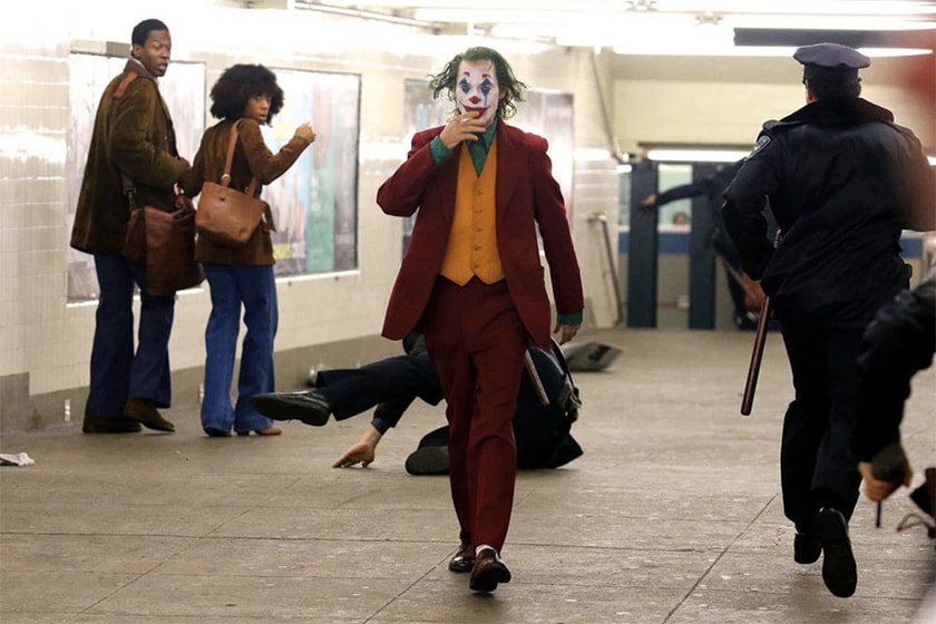 dc joaquin phoenixs joker invades new york subway