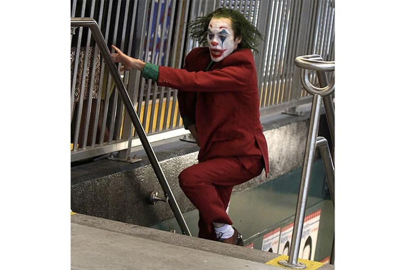 dc joaquin phoenixs joker invades new york subway