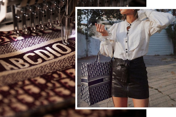 期間限定!Dior 推出 Book Tote 手袋名字刺繡服務