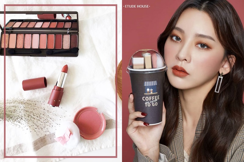 Etude House Coffee To Go No Syrup Limited Edition Eyeshadow Palette Lipstick Blusher K Beauty Korean cosmetics