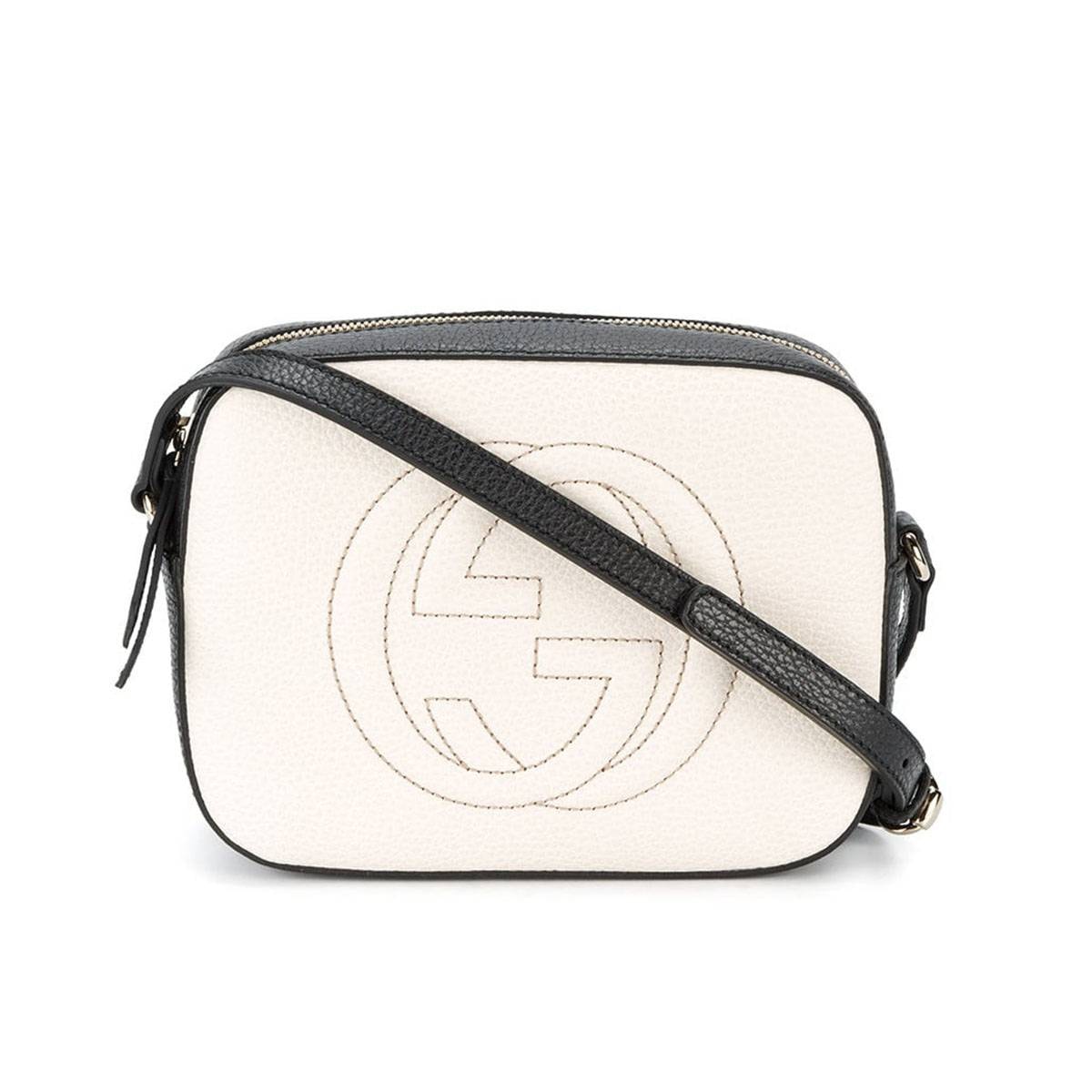 Gucci Soho Disco Textured-Leather Shoulder Bag 