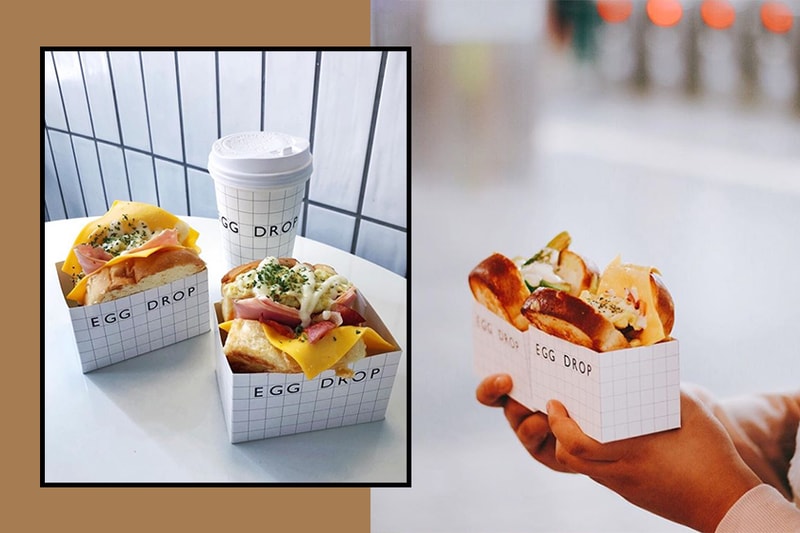 korea Sandwich breakfast shop Egg Drop
