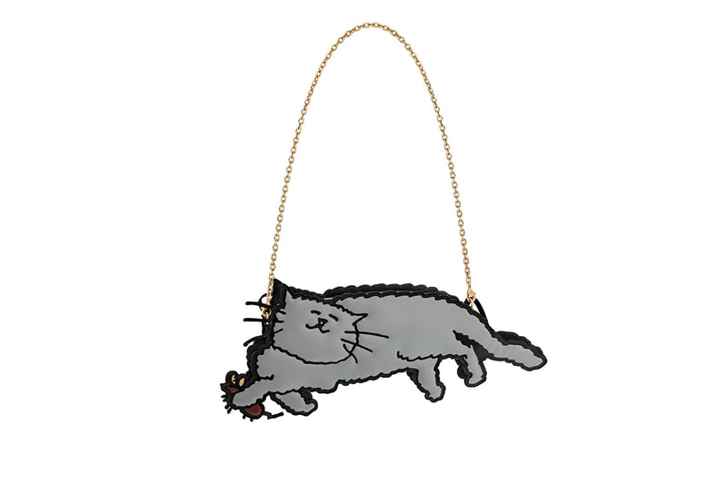 Louis vuitton Grace Coddington Catogram Collection with cute cat illustration