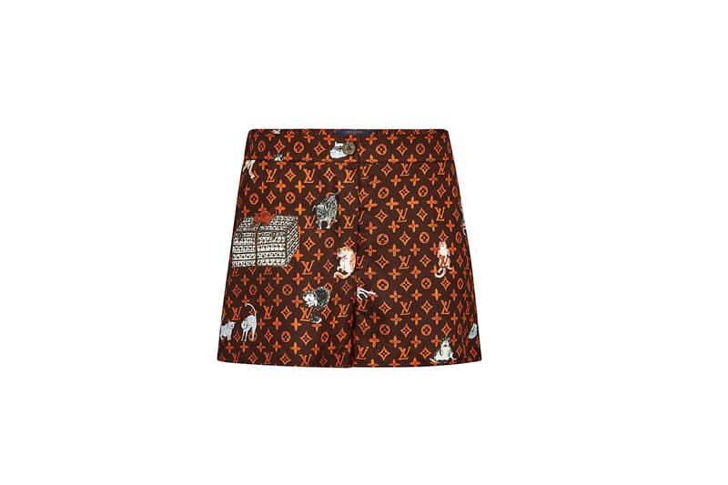 Louis vuitton Grace Coddington Catogram Collection with cute cat illustration