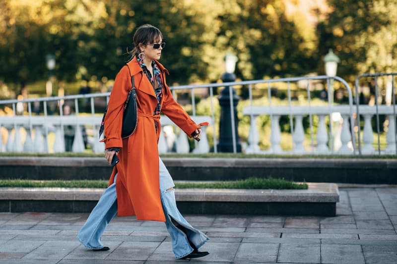 russia fashion week streetsnap 2018 fall winter