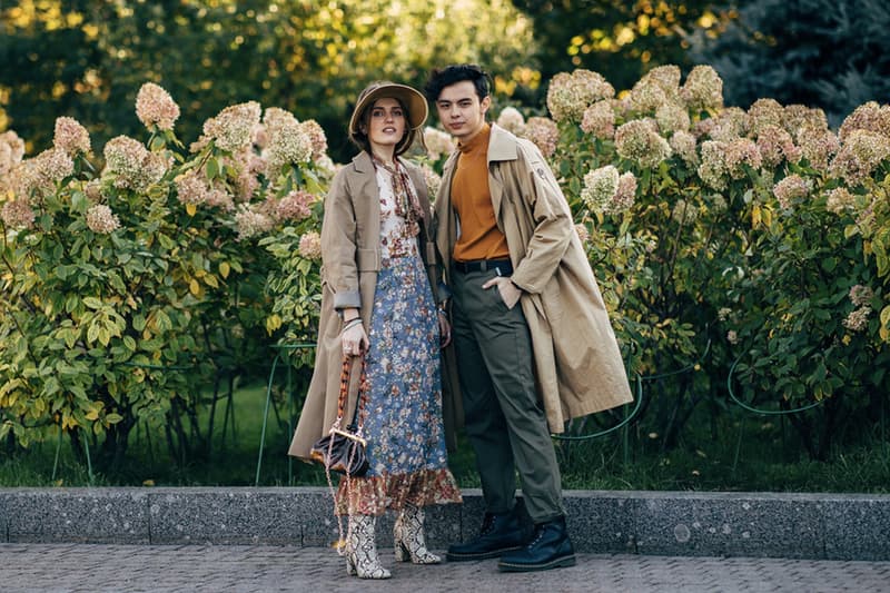 russia fashion week streetsnap 2018 fall winter