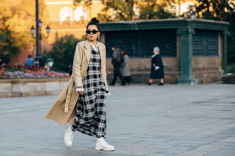 russia fashion week streetsnap 2018 fall winter