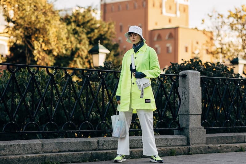 russia fashion week streetsnap 2018 fall winter